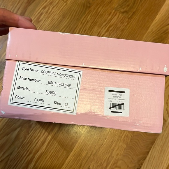 Free People x Intentionally Rule Breaker Suede Sandals Size 8 NIB - Picture 5 of 12